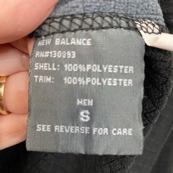 EUC Mens Sz Small New Balance 12 Zipper Pull On Activewear Jacket Coat Sporty - Picture 7 of 9